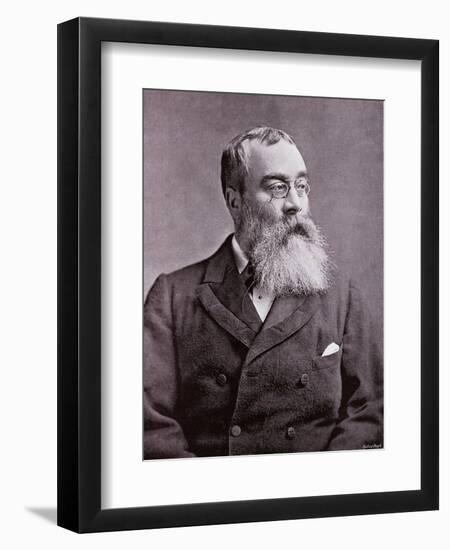 Sir Walter Besant, in Later Life-null-Framed Art Print