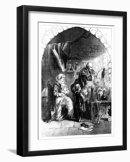 Sir Walter Raleigh (1554-161) in Prison, C1902-null-Framed Giclee Print