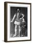 Sir Walter Raleigh and His Son, 1602-null-Framed Giclee Print