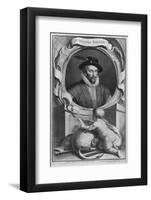 Sir Walter Raleigh, English Explorer-Middle Temple Library-Framed Photographic Print