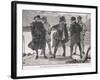 Sir Walter Raleigh Re-Arrested by Stukeley 1618-Gordon Frederick Browne-Framed Giclee Print