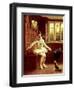 Sir Walter Raleigh's (1552-1618) First Smoke-null-Framed Giclee Print