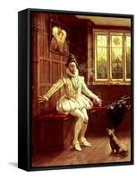 Sir Walter Raleigh's (1552-1618) First Smoke-null-Framed Stretched Canvas