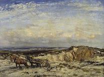 Carting Sand-Sir Walter Russell-Stretched Canvas