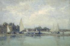 High Tide, Blakeney-Sir Walter Russell-Stretched Canvas