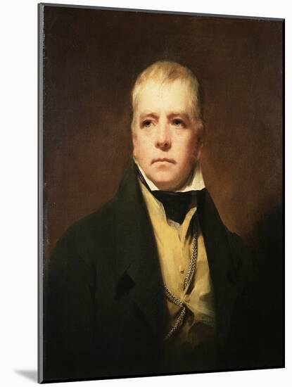 Sir Walter Scott (1771-1832), 1822-Sir Henry Raeburn-Mounted Giclee Print