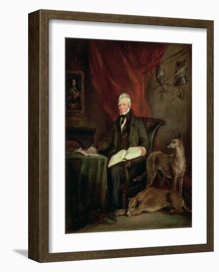 Sir Walter Scott (1771-1832), 1831-Sir Francis Grant-Framed Giclee Print