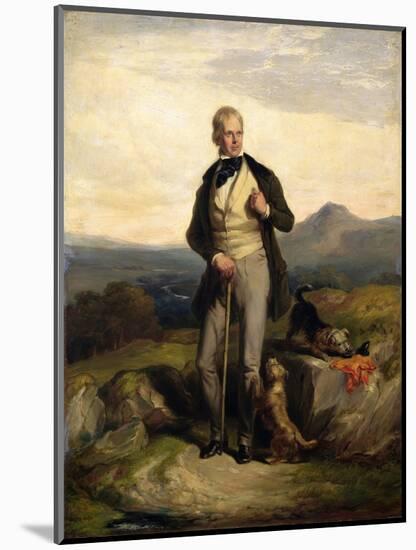 Sir Walter Scott (1771-1832)-Sir William Allan-Mounted Giclee Print