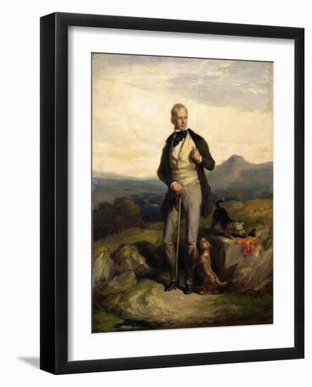 Sir Walter Scott (1771-1832)-Sir William Allan-Framed Giclee Print