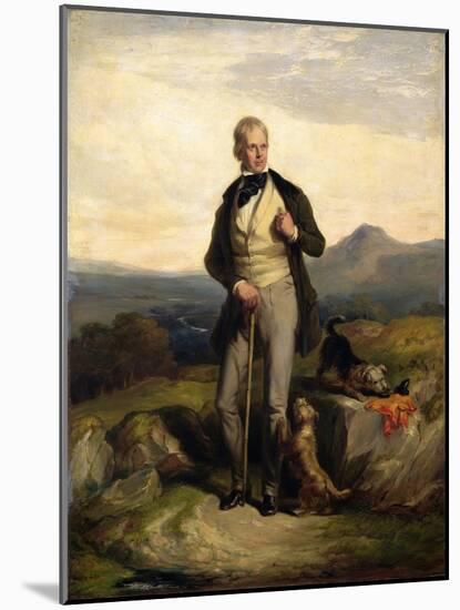 Sir Walter Scott (1771-1832)-Sir William Allan-Mounted Giclee Print