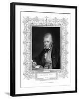 Sir Walter Scott, 1st Baronet, Prolific Scottish Historical Novelist and Poet, 19th Century-Henry Thomas Ryall-Framed Giclee Print