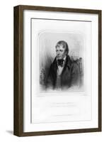 Sir Walter Scott, 1st Baronet, Scottish Historical Novelist and Poet, 1870-John Watson-Gordon-Framed Giclee Print