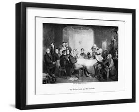 Sir Walter Scott and His Friends, C1849-Thomas Faed-Framed Giclee Print