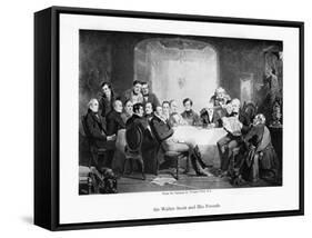 Sir Walter Scott and His Friends, C1849-Thomas Faed-Framed Stretched Canvas
