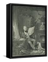 Sir Walter Scott at Abbotsford-Sir William Allan-Framed Stretched Canvas