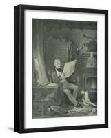 Sir Walter Scott at Abbotsford-Sir William Allan-Framed Giclee Print