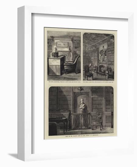 Sir Walter Scott Centenary-Percy William Justyne-Framed Giclee Print