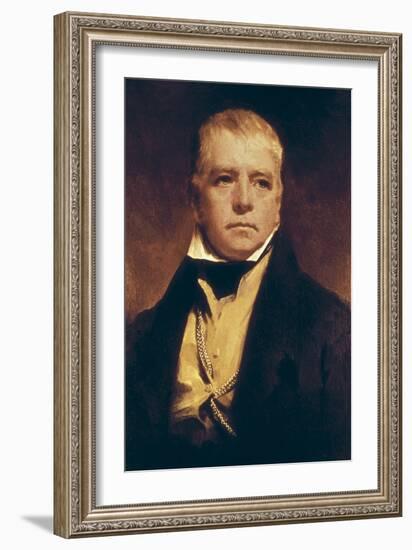 Sir Walter Scott-Sir Henry Raeburn-Framed Art Print