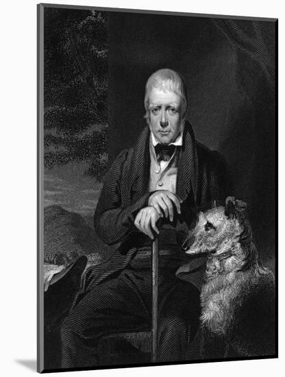 Sir Walter Scott-J Watson Gordon-Mounted Art Print