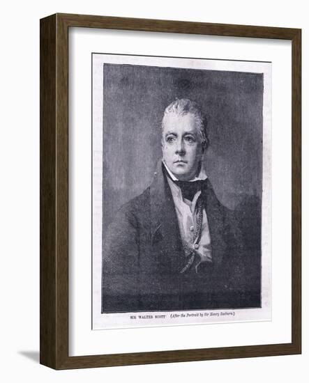 Sir Walter Scott-Sir Henry Raeburn-Framed Giclee Print