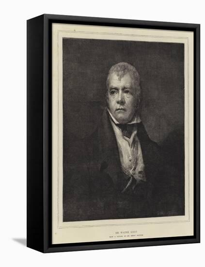 Sir Walter Scott-Sir Henry Raeburn-Framed Stretched Canvas