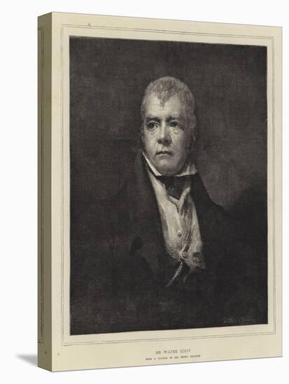 Sir Walter Scott-Sir Henry Raeburn-Stretched Canvas