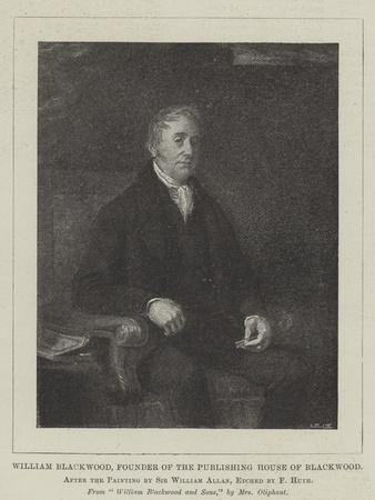 William Blackwood, Founder of the Publishing House of Blackwood