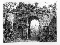 Ruins in the Middle of Kew Gardens, from "The Garden and Buildings at Kew in Surry"-Sir William Chambers-Stretched Canvas