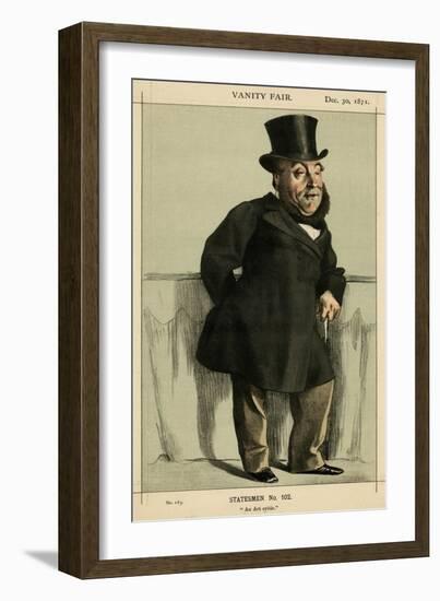 Sir William H. Gregory, Vanity Fair-null-Framed Art Print