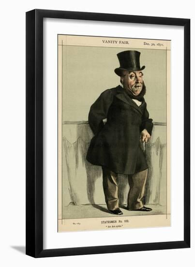 Sir William H. Gregory, Vanity Fair-null-Framed Art Print