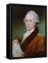 Sir William Herschel (1738-1822), C.1795 (Oil on Panel)-John Russell-Framed Stretched Canvas