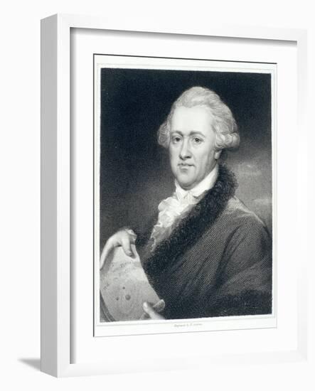 Sir William Herschel, Astronomer, 1790S-John Russell-Framed Giclee Print