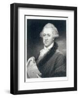 Sir William Herschel, Astronomer, 1790S-John Russell-Framed Giclee Print