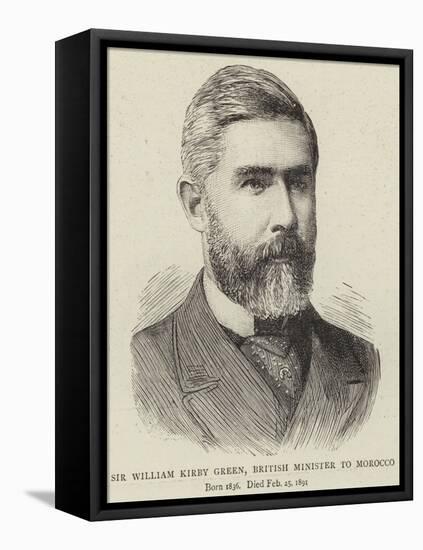 Sir William Kirby Green, British Minister to Morocco-null-Framed Stretched Canvas