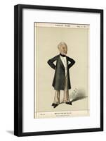 Sir William M. Gomm, Vanity Fair-Leslie Ward-Framed Art Print