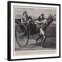 Sir William Maccormac on His Way to Inspect a Hospital at Pietermaritzburg-Sydney Prior Hall-Framed Giclee Print