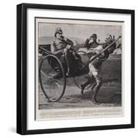 Sir William Maccormac on His Way to Inspect a Hospital at Pietermaritzburg-Sydney Prior Hall-Framed Giclee Print