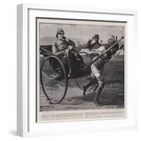 Sir William Maccormac on His Way to Inspect a Hospital at Pietermaritzburg-Sydney Prior Hall-Framed Giclee Print