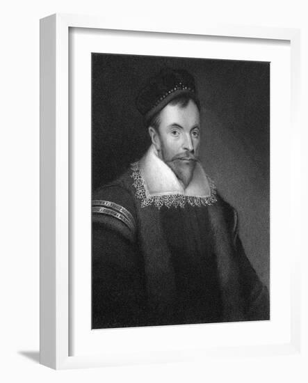 Sir William Maitland of Lethington (1525-157), 1825-T Blood-Framed Giclee Print