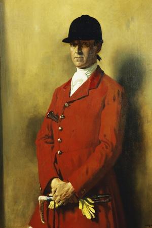 Portrait of Captain Marshall Roberts, Master of the Fox Hounds