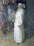 Mrs Hone in a Striped Dress, 1912-Sir William Orpen-Giclee Print