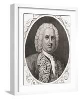 Sir William Pepperrell, 1st Baronet-null-Framed Giclee Print