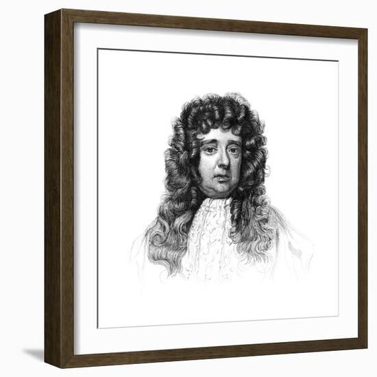 Sir William Petty, 17th Century English Economist, Scientist and Philosopher-null-Framed Giclee Print