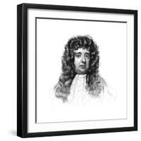 Sir William Petty, 17th Century English Economist, Scientist and Philosopher-null-Framed Giclee Print