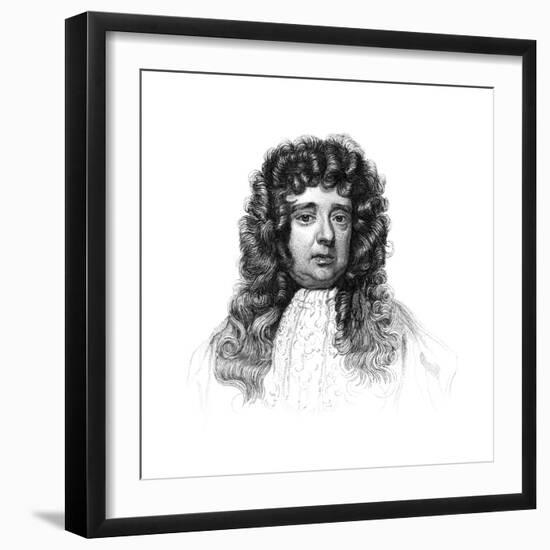 Sir William Petty, 17th Century English Economist, Scientist and Philosopher-null-Framed Giclee Print