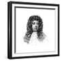 Sir William Petty, 17th Century English Economist, Scientist and Philosopher-null-Framed Giclee Print