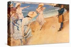 Away, You Grieve Me!-Sir William Russell Flint-Stretched Canvas