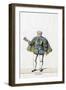 Sir William Sands, Costume Design for Shakespeare's Play, Henry VIII, 19th Century-null-Framed Giclee Print