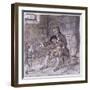 Sir William Thornhill ('Mr Burchell') Recognised by Bill and Dick-Arthur Rackham-Framed Giclee Print