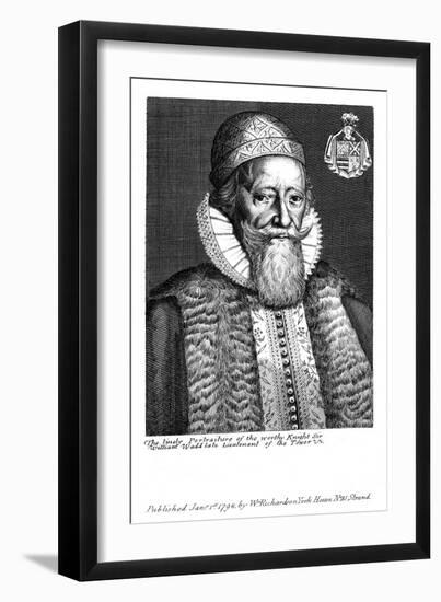 Sir William Waad-null-Framed Art Print